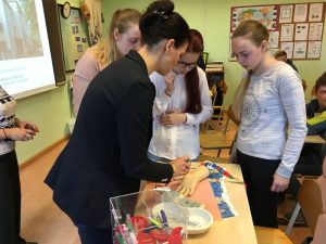 RSU Sarkanā Krusta medicīnas koledžas jaunumi - Šodien Koledža viesojās Siguldas 1.pamatskolā